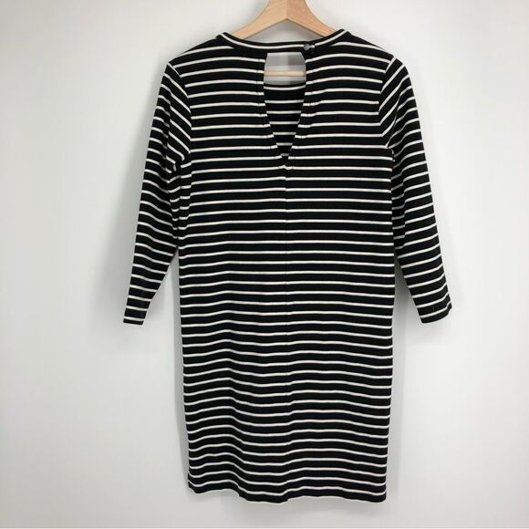 MADEWELL Striped Keyhole Back Mini Dress Size Small - Picture 6 of 10